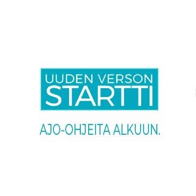 Uuden Verson startti - ajo-ohjeita alkuun.